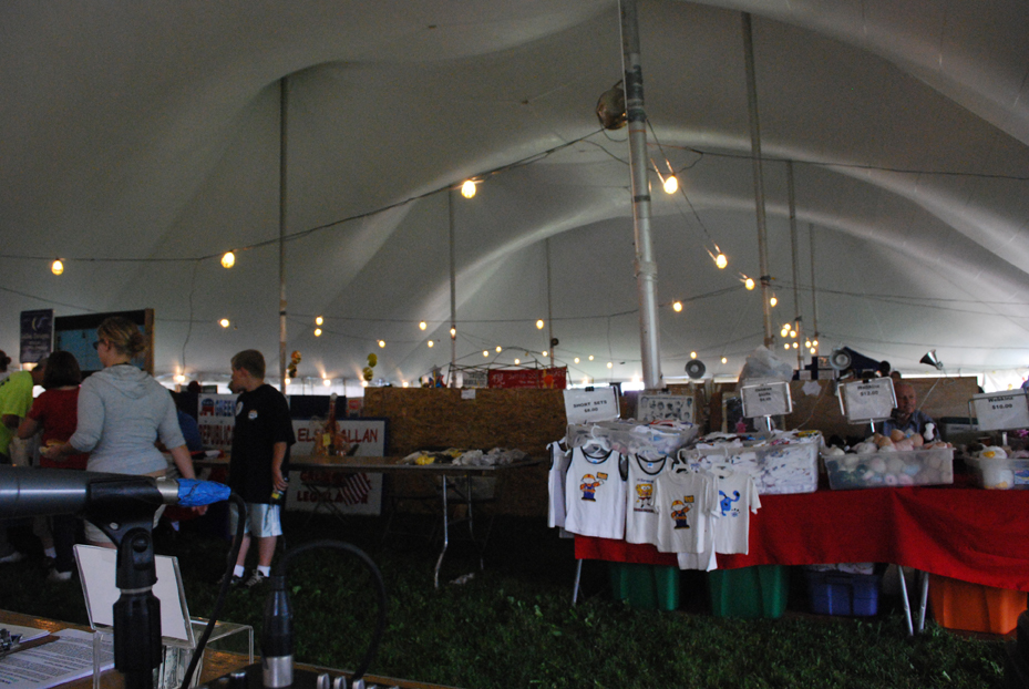 Greene County Youth Fair 2009 Vendor Tent