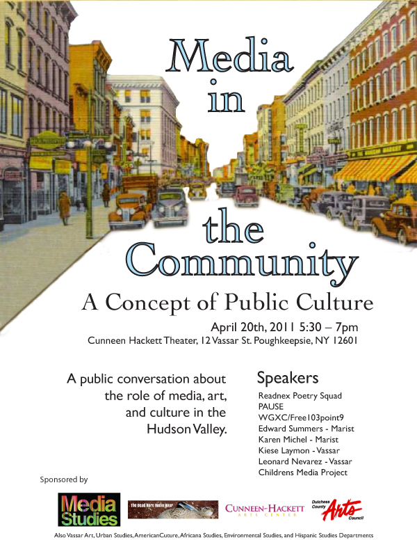 Media in the Community Poster