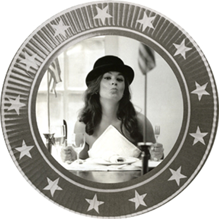 Alice's Plate Poster