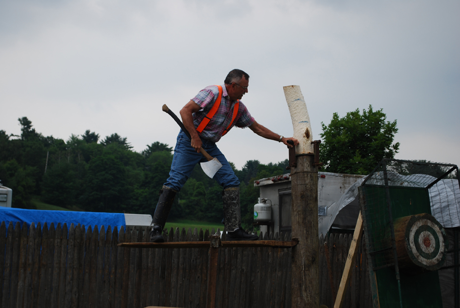 Greene County Youth Fair 2009 Lumberjack Show