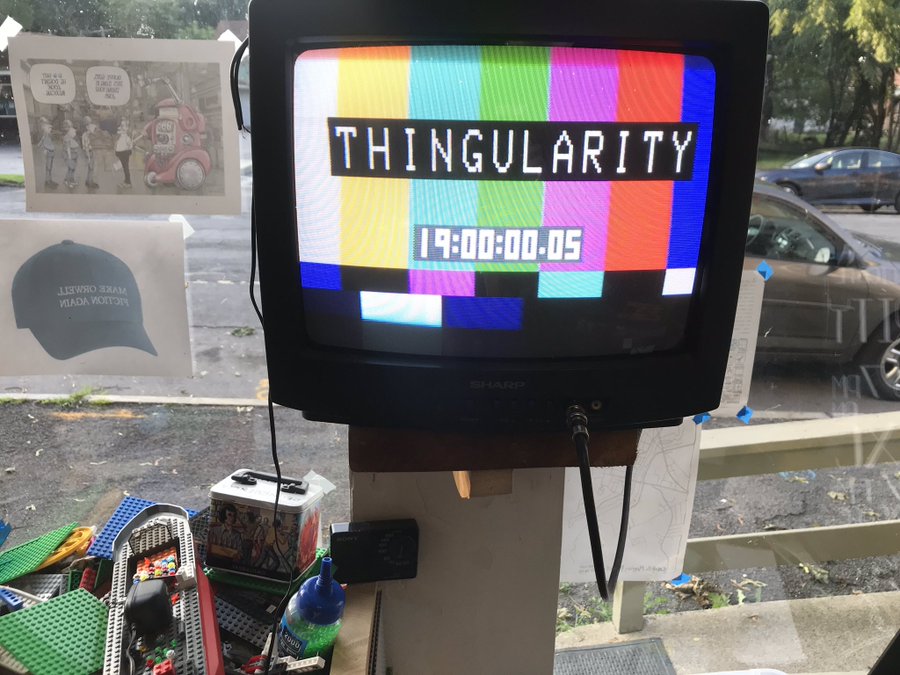 Thingularity timeclock image.