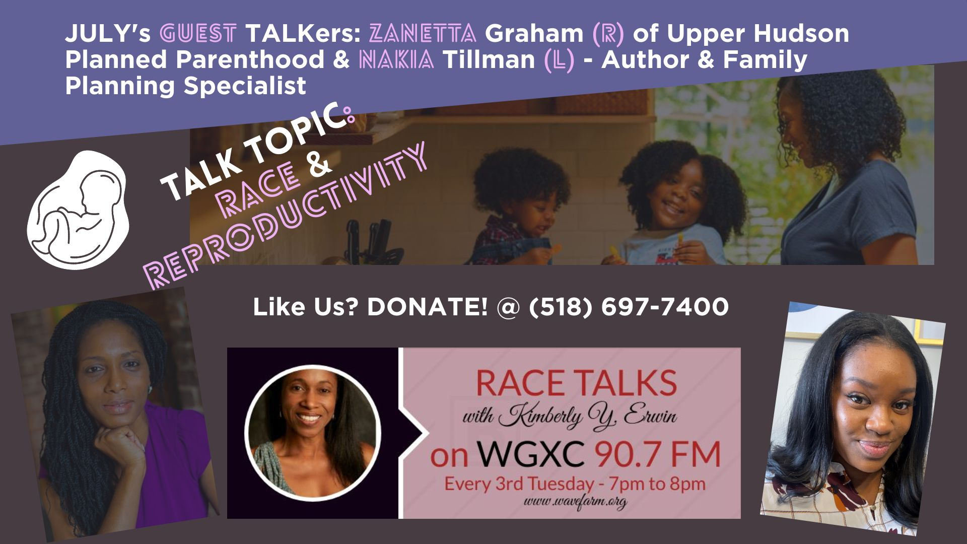 Race Talks: Zanetta Graham, Nakia Tillman