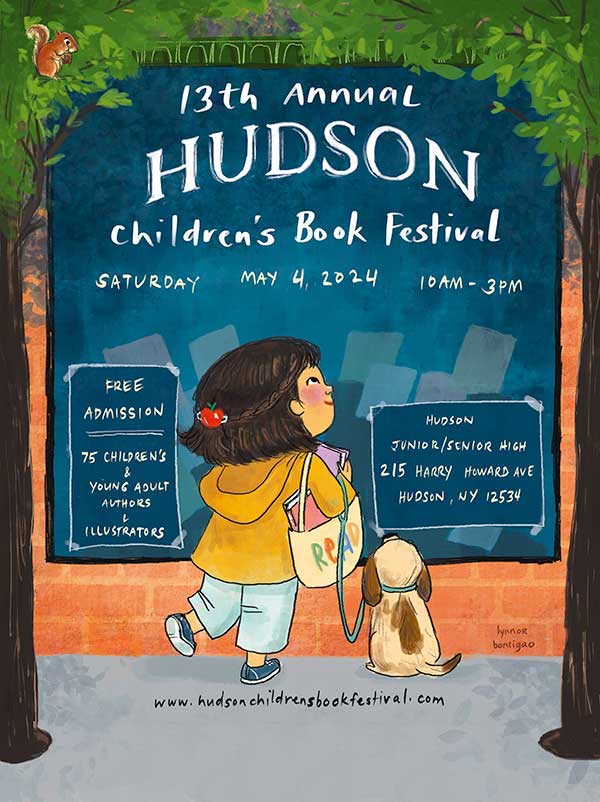 2024 Hudson Children's Book Fest poster
