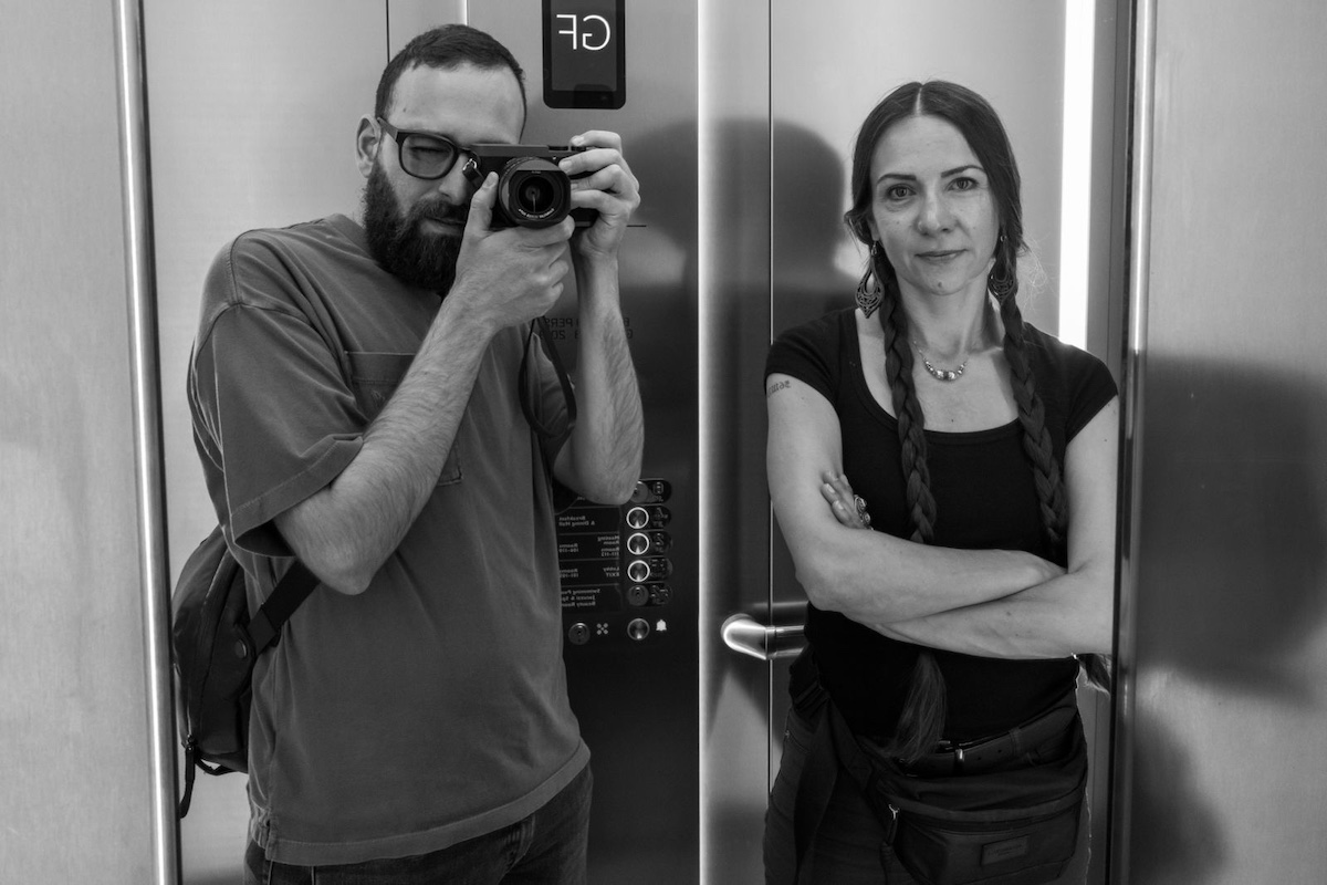 Nadir Mauge and Christina Hazboun