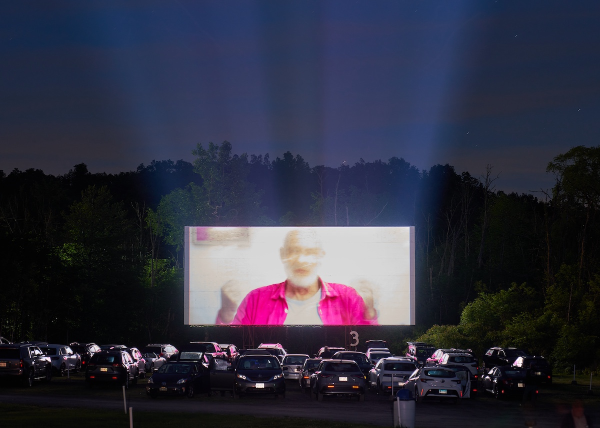 Screening of Eno (dir. Gary Hustwit) for Eno on 4 Screens at the Hi-Way Drive-In