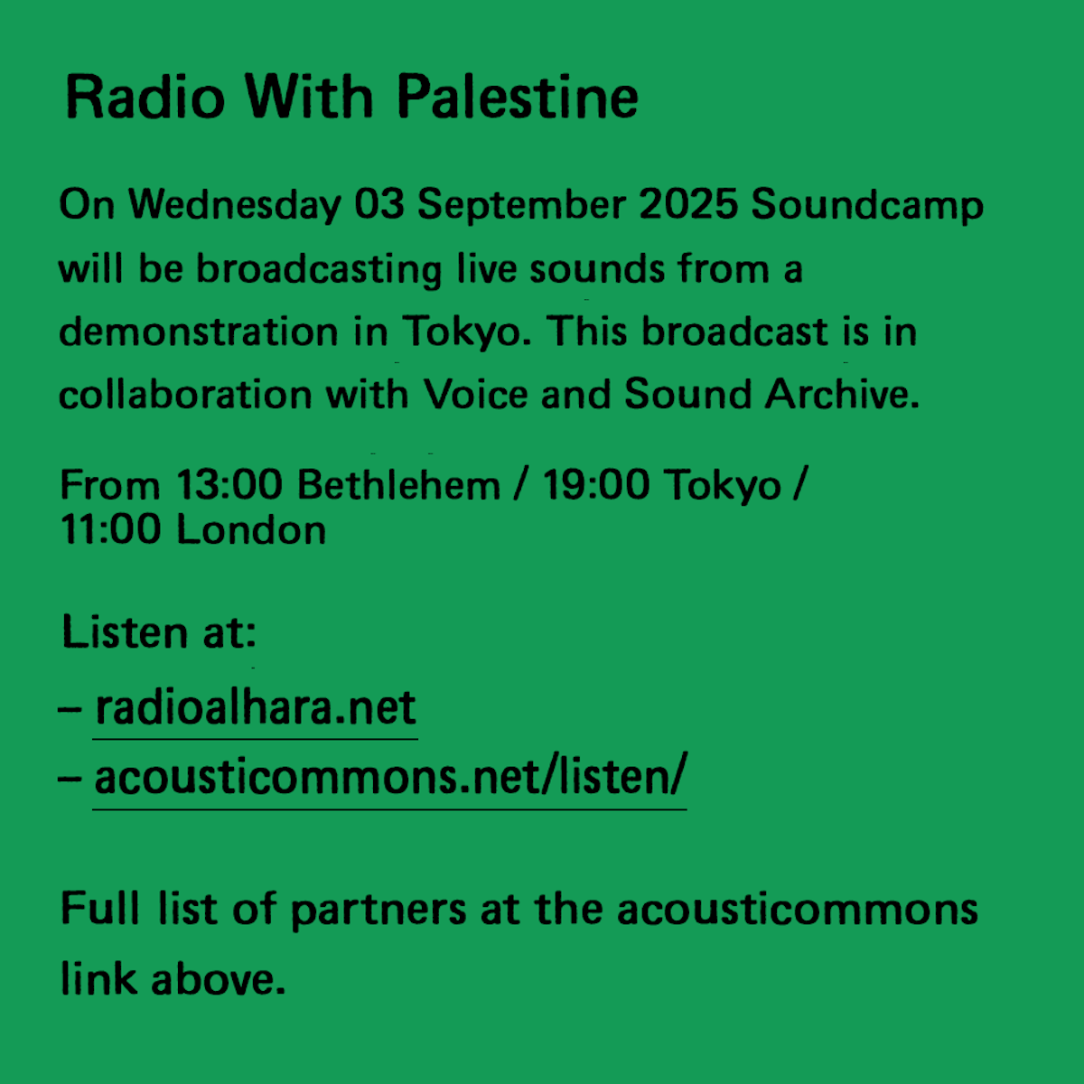 Radio With Palestine #34