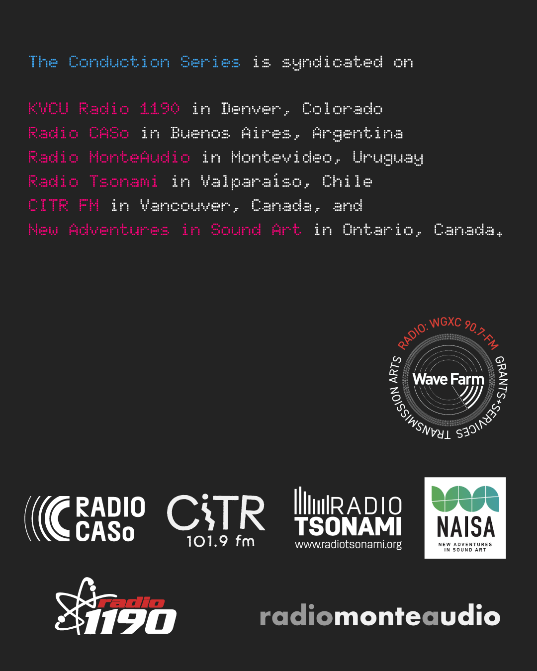 The Conduction Series: Audio Termites