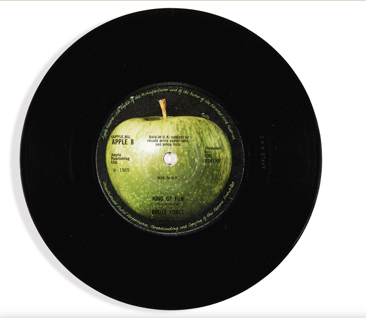 Apple Records King of Fuh Single