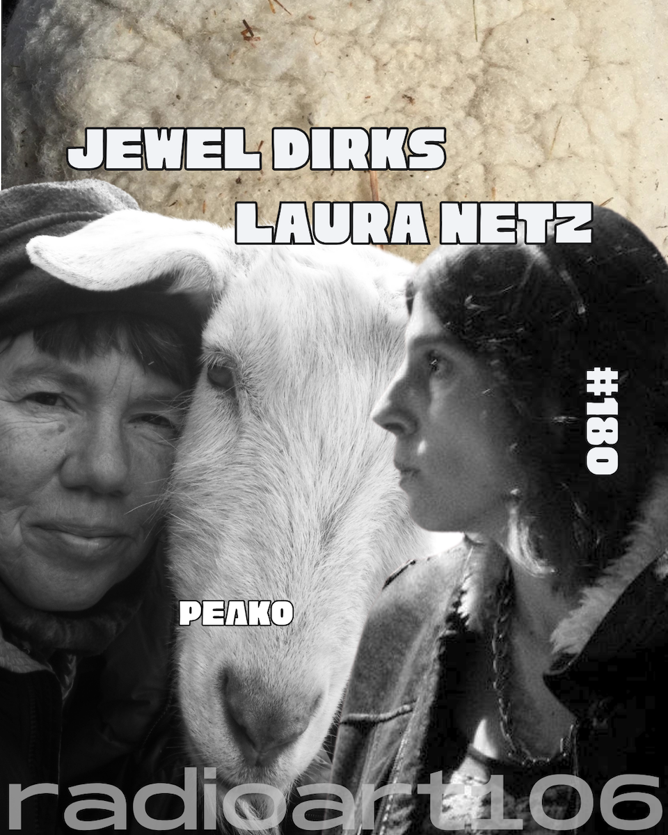 radioart106 #180 Works by Jewel Dirks & Laura Netz