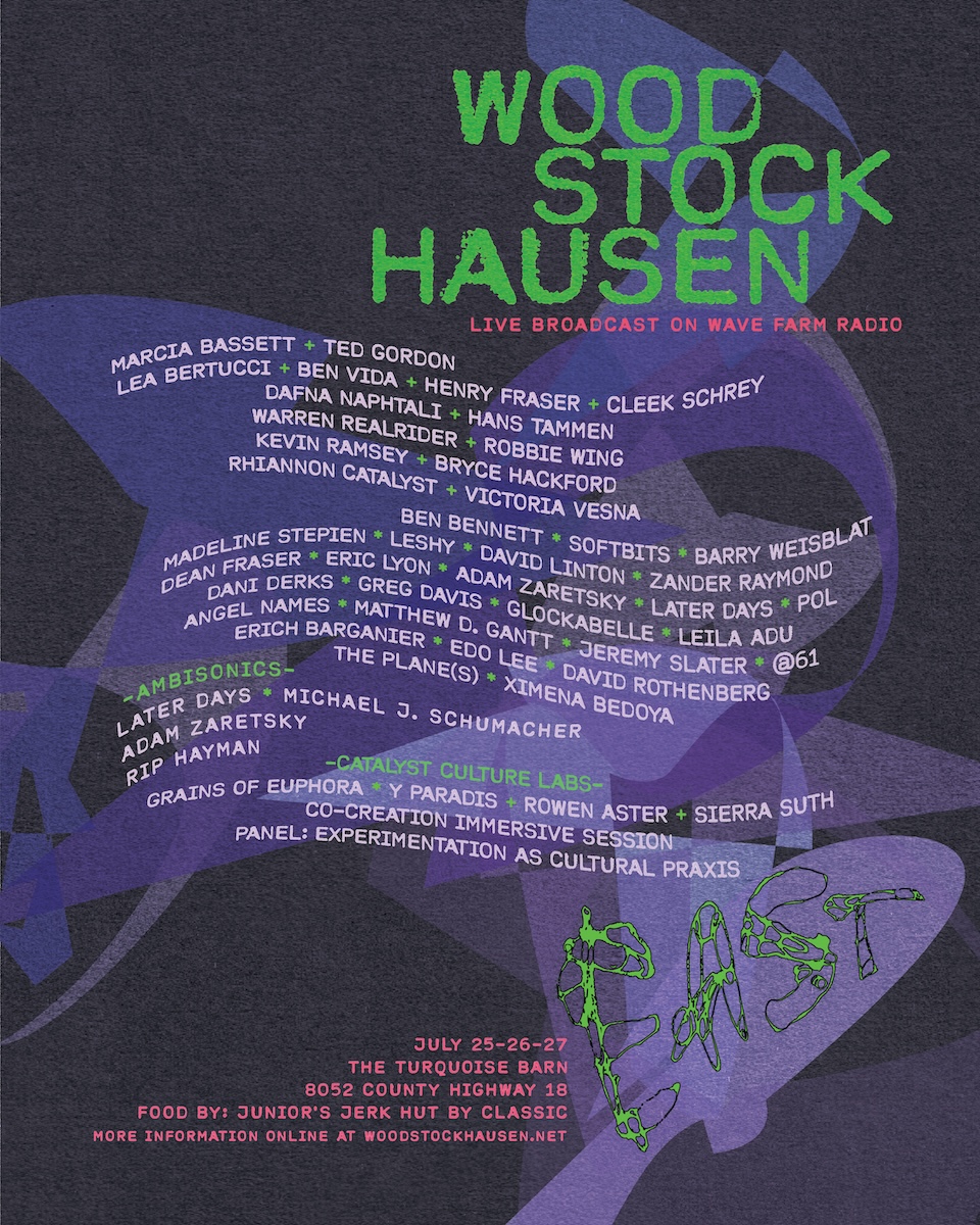 Woodstockhausen East 2025 festival poster