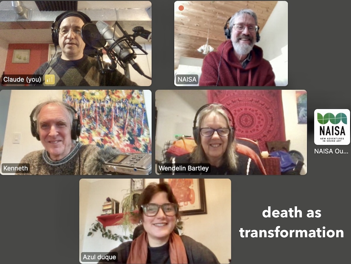 Making Waves: 20251213 - Death as a Natural Transformation with Claude Schryer, Azul Carolina Duque, Kenneth Newby and Wendelin Bartley