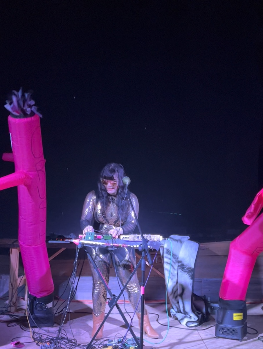Glockabelle performing at Woodstockhausen East '25 on Friday, July 25, 2025