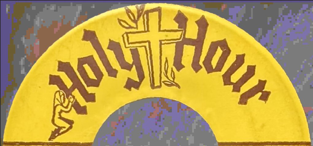 Infinite Contact: The Holy Hour -- good jesus gospel